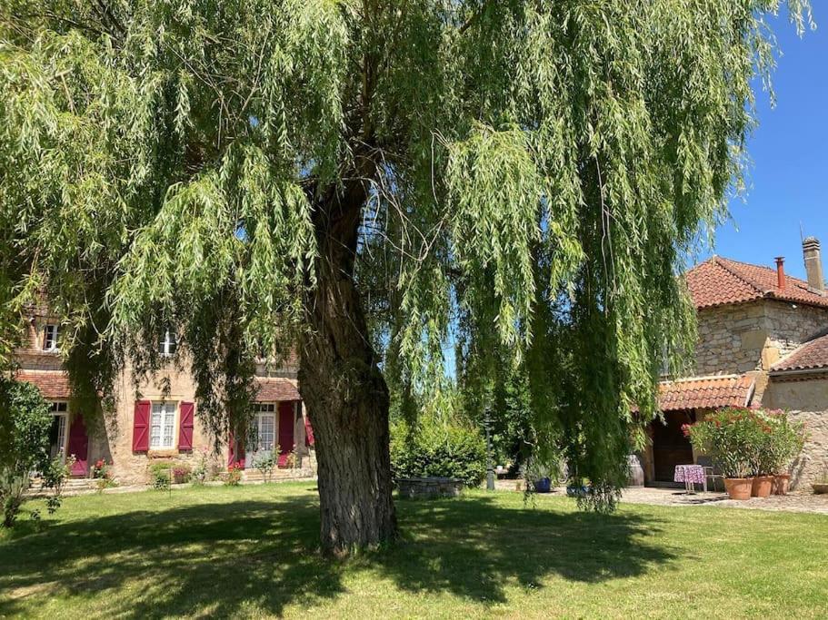 Vakantiehuis La Poire, Op Landgoed Aan De Dordogne Prudhomat Dış mekan fotoğraf