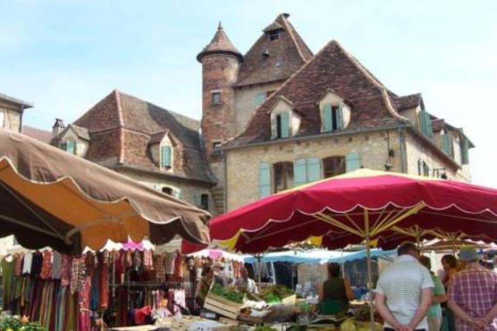 Vakantiehuis La Poire, Op Landgoed Aan De Dordogne Prudhomat Dış mekan fotoğraf