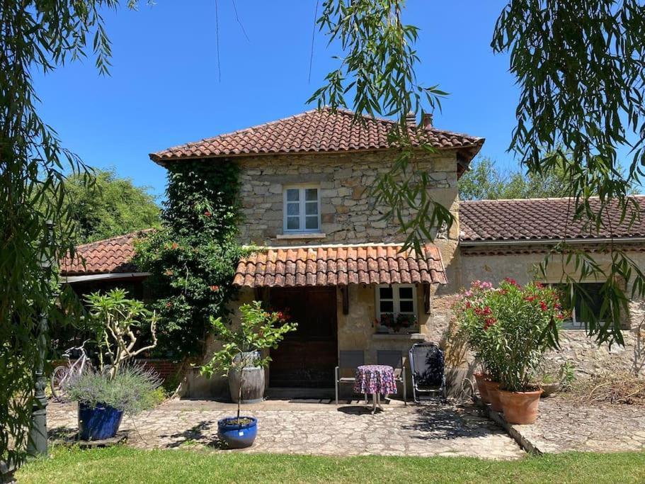 Vakantiehuis La Poire, Op Landgoed Aan De Dordogne Prudhomat Dış mekan fotoğraf