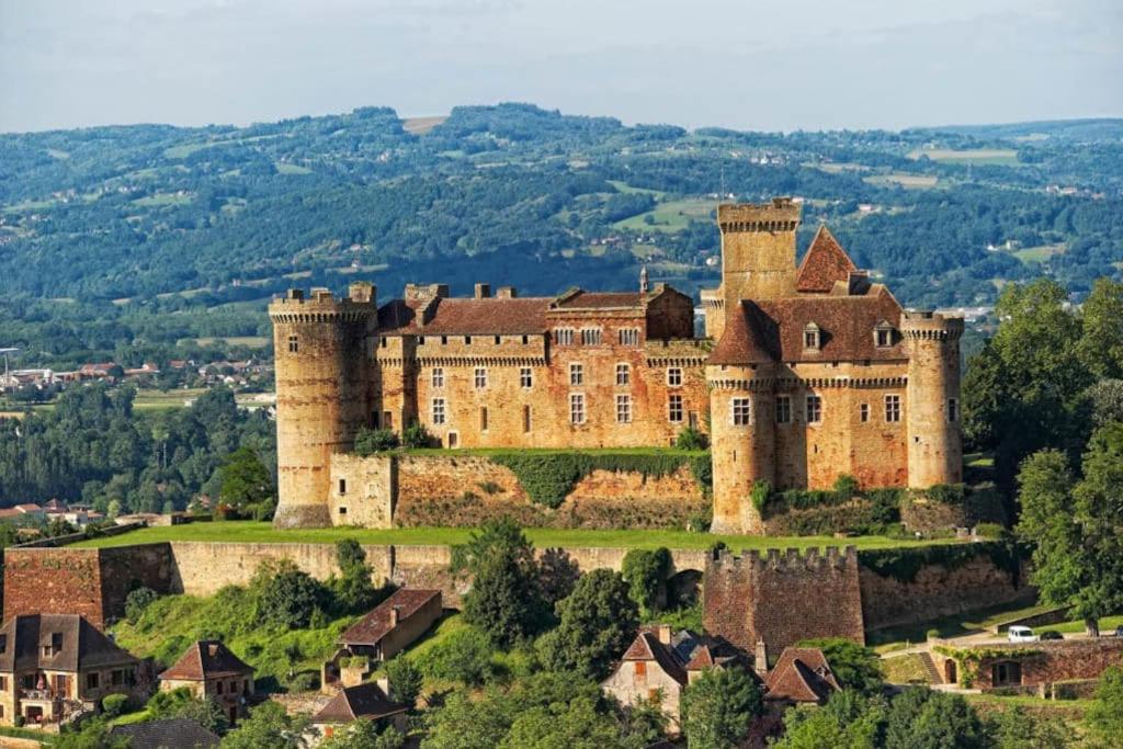 Vakantiehuis La Poire, Op Landgoed Aan De Dordogne Prudhomat Dış mekan fotoğraf